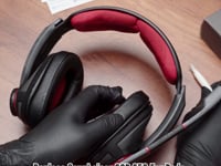 Geekria イヤーパッド QuickFit 互換性 パッド ゼンハイザー Sennheiser GSP 300, GSP 301, GSP  302, GSP 303, GSP 350, GSP 370 Gaming Headset ヘッドホンに対応 パッド イヤー / イヤーカップ