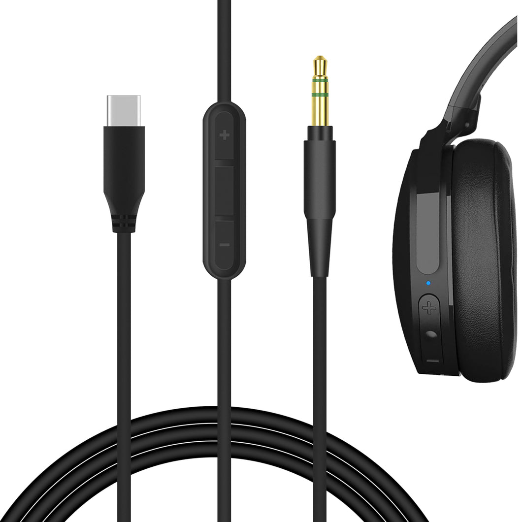 Geekria ケーブル USB-C Digital to Audio 互換性 互換性 オーディオコード スカルキャンディ Skullcandy Venue, Supra Hesh 3, Mix Master, Hesh Evo, Hesh 3, Hesh 2, Hesh, Grind, Crusher ANC, Crusher EVO, Crusher Wireless, Cassette, Crusher ヘッドホンケーブル, Type-C に適合する インラインマイクと音量コントロール 1.2m