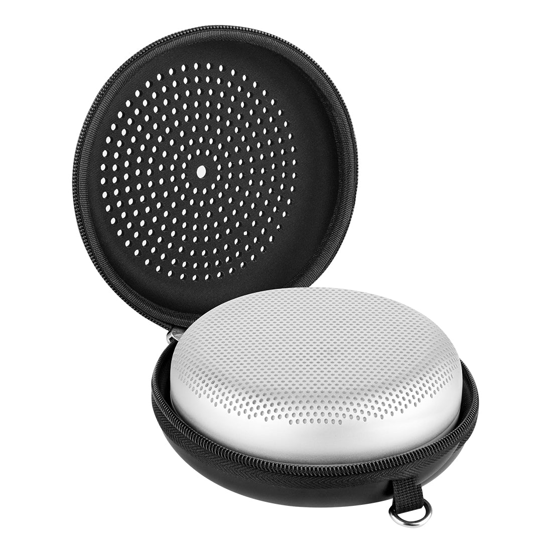 Geekria EVA スピーカーケース カバー 互換性カバー グアンドオルフセン Bang & Olufsen Beosound  A1、Beoplay A1 に 対応 保護用の防水Bluetoothスピーカーケース、キーホルダーフック付き (Black)