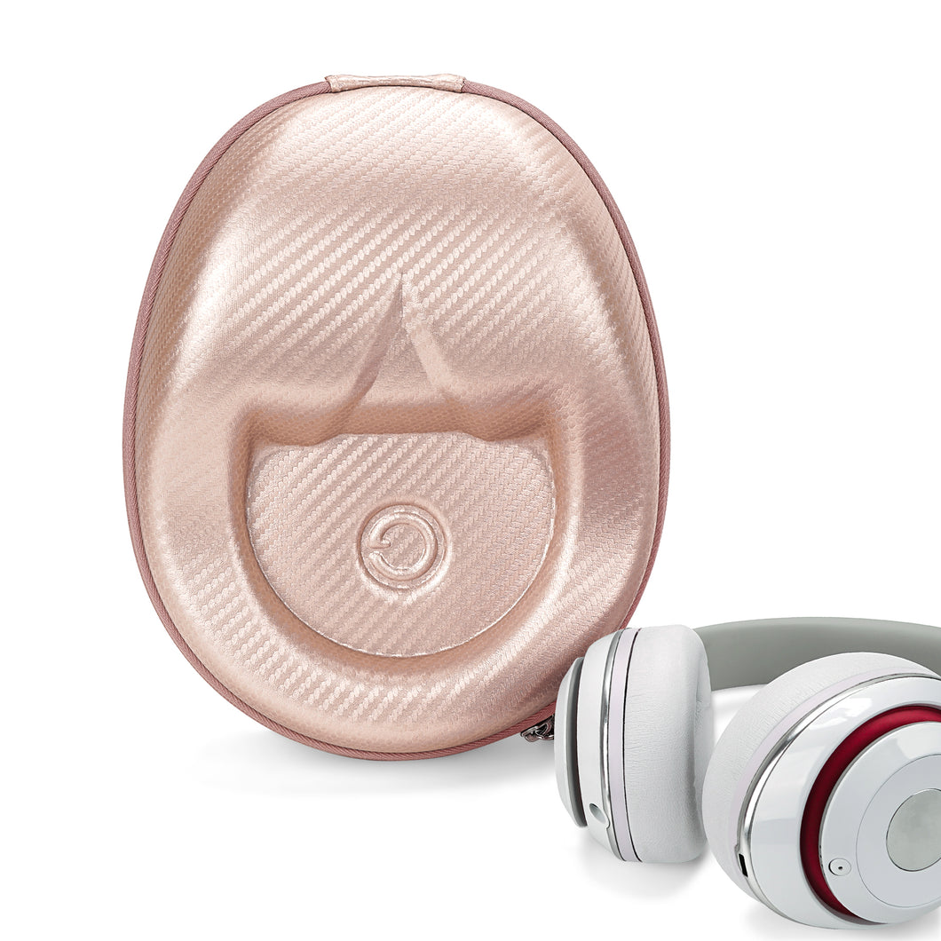 Geekria ケース NOVA ヘッドホンケース 互換性 ハードケース 旅行用 ハードシェルケース Over-Ear Headphones に対応 収納ポーチ付属 (レッド)