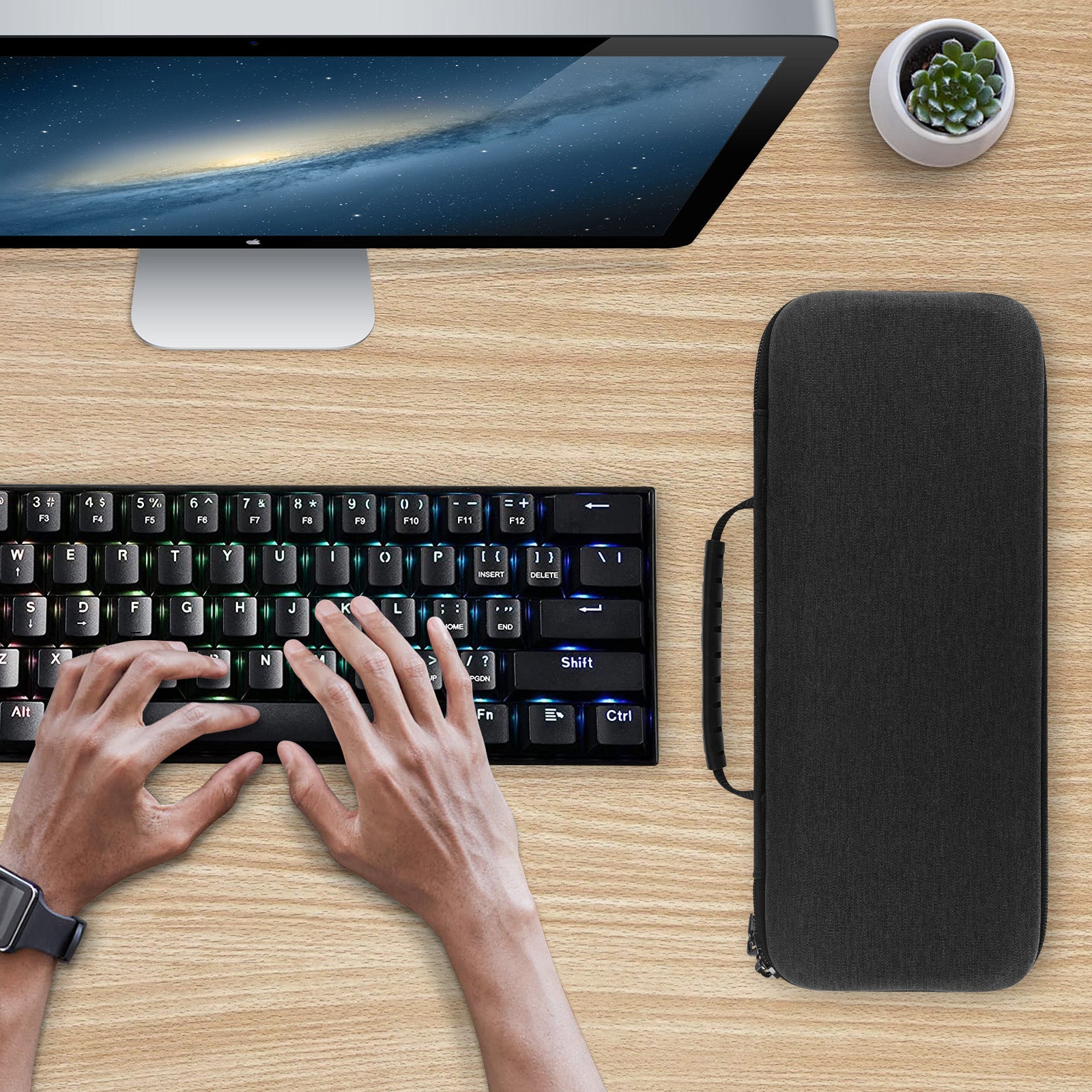 Geekria キーボードケース 60％コンパクト キャリングバッグ 61キー Razer Huntsman Mini 小型 ゲーミングキー –  Geekria Japan