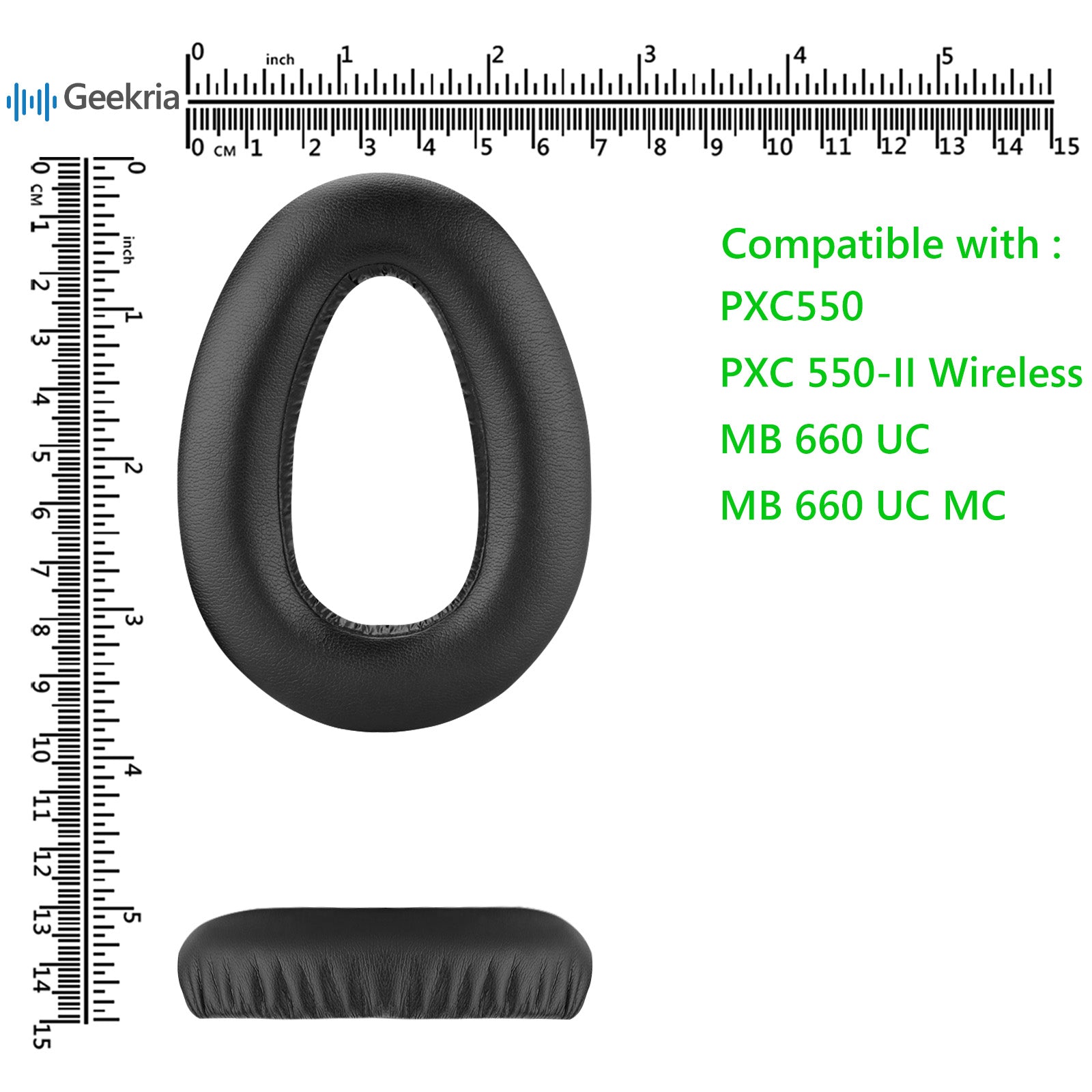 Geekria イヤーパッド QuickFit 互換性 パッド ゼンハイザー